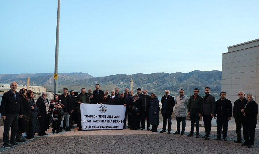 “Trabzon Şehit Aileleri sosyal yardımlaşma Derneği, Hasankeyf'i Ziyaret Etti.”